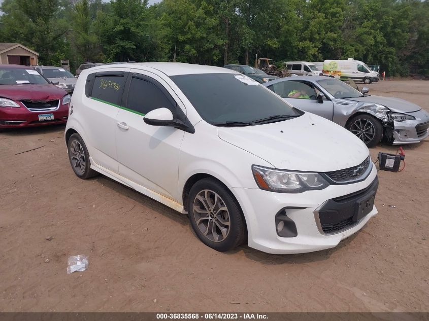 2019 CHEVROLET SONIC LT - 1G1JD6SB0K4114269