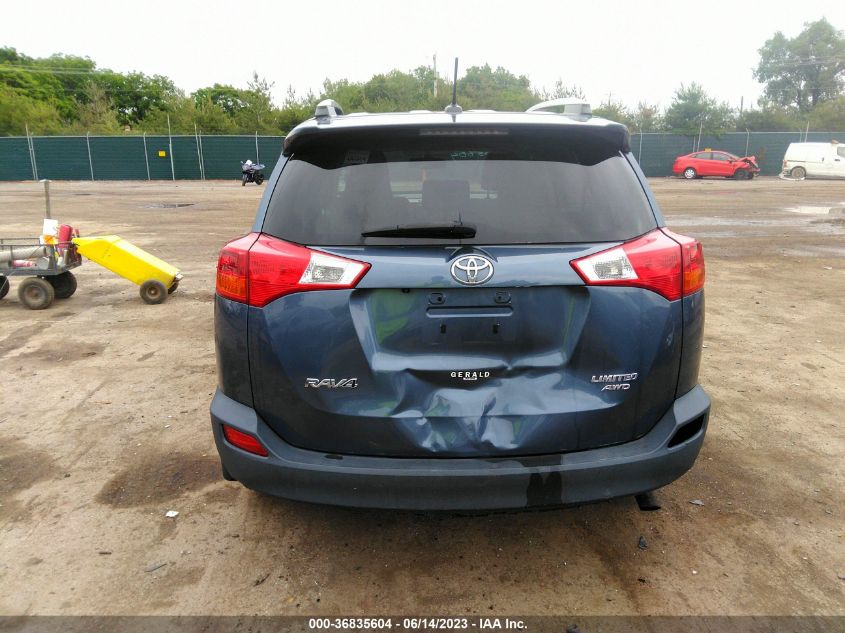 2013 TOYOTA RAV4 LIMITED - 2T3DFREV4DW036736