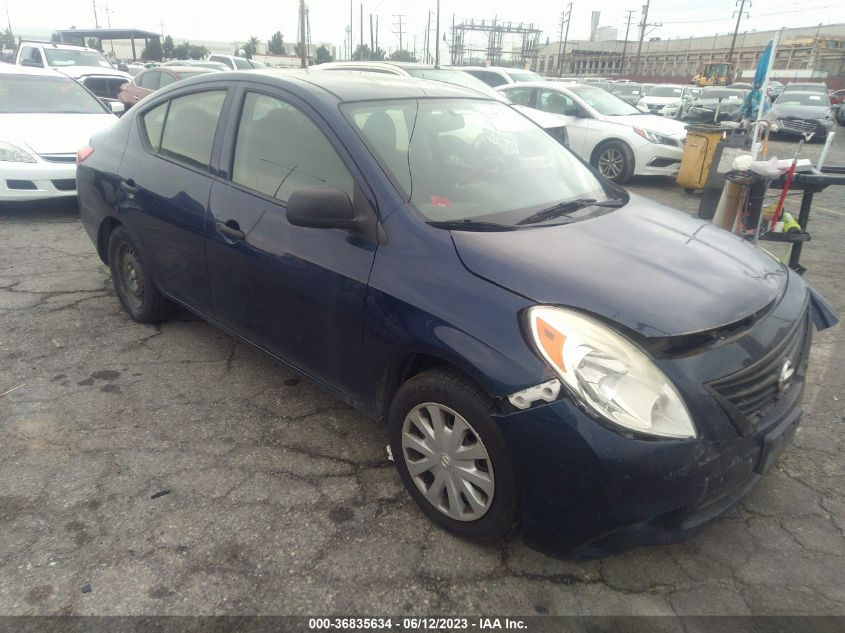 2014 NISSAN VERSA S - 3N1CN7AP0EL857709