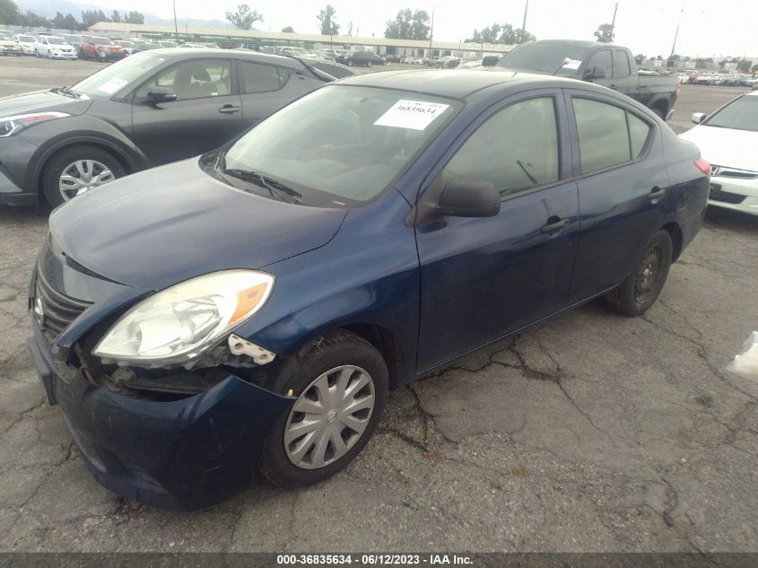 2014 NISSAN VERSA S - 3N1CN7AP0EL857709