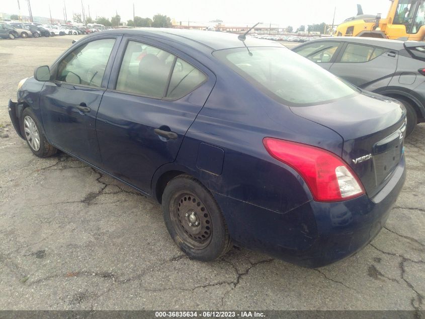 2014 NISSAN VERSA S - 3N1CN7AP0EL857709