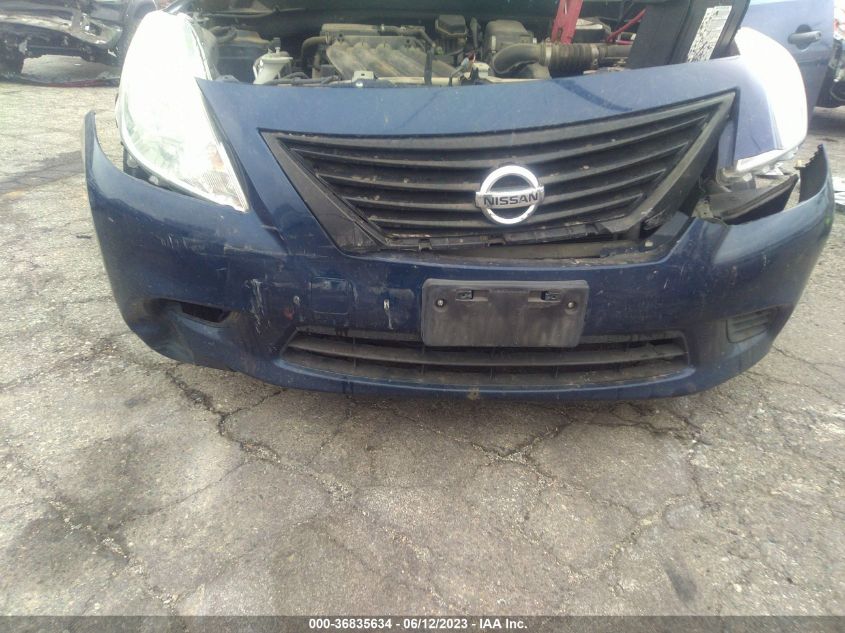 2014 NISSAN VERSA S - 3N1CN7AP0EL857709