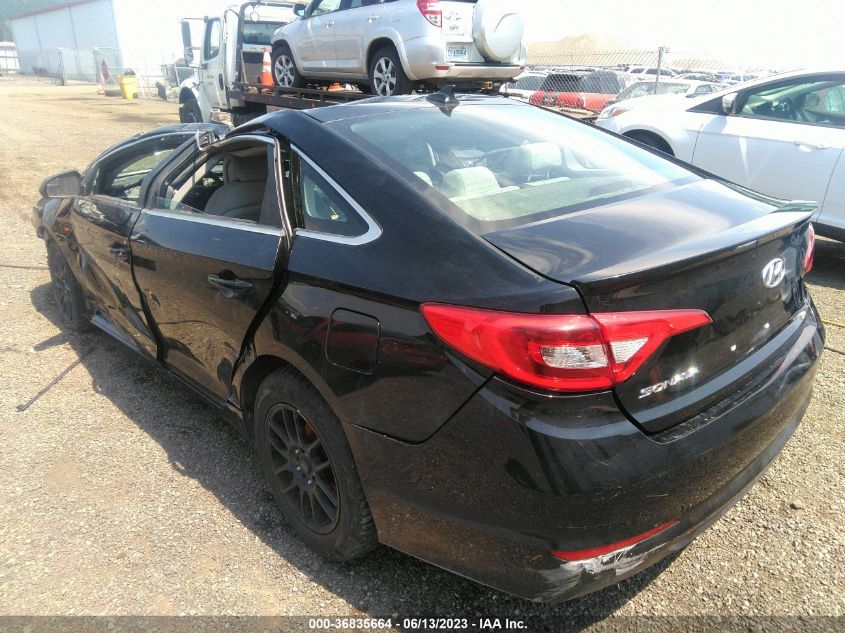 2016 HYUNDAI SONATA 2.4L SE - 5NPE24AF3GH415577