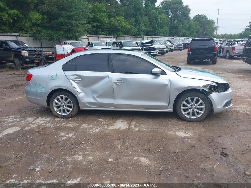 2013 VOLKSWAGEN JETTA SEDAN SE W/CONVENIENCE/SUNROOF - 3VWDP7AJ0DM362505