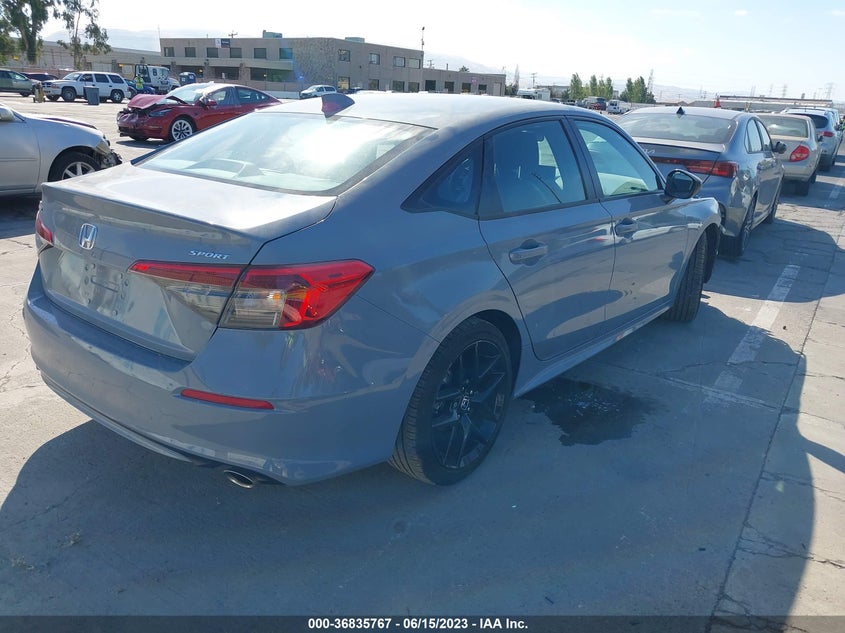 VIN 2HGFE2F5XPH518960 2023 HONDA CIVIC SEDAN SPORT