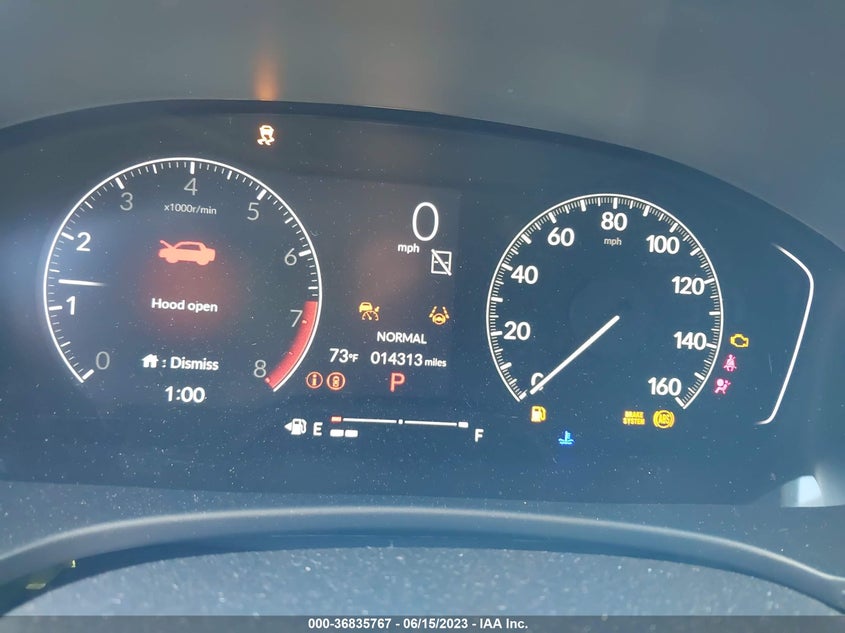 VIN 2HGFE2F5XPH518960 2023 HONDA CIVIC SEDAN SPORT
