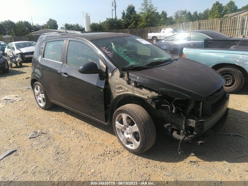 2014 CHEVROLET SONIC LTZ - 1G1JE6SB1E4163871