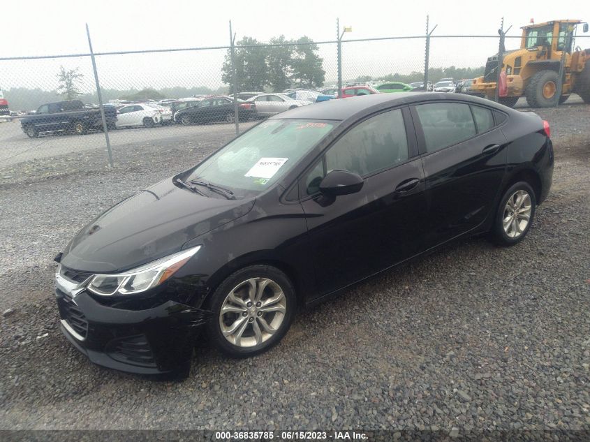 2019 CHEVROLET CRUZE LS - 1G1BC5SM0K7152165