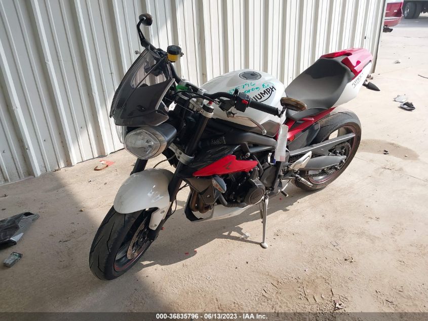 2015 TRIUMPH MOTORCYCLE STREET TRIPLE R SMTL03NE9FT676006