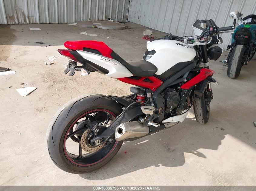 2015 TRIUMPH MOTORCYCLE STREET TRIPLE R SMTL03NE9FT676006