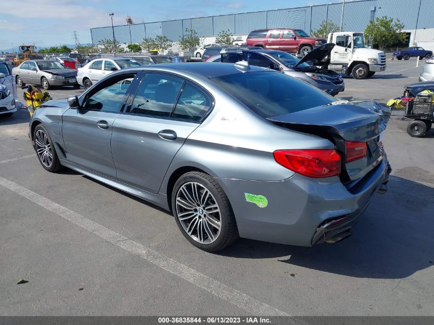 VIN: WBAJA9C52KB254844 2019 BMW 5 SERIES 530E IPERFORMANCE