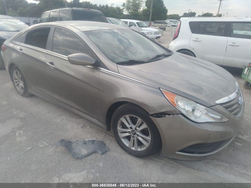 2014 HYUNDAI SONATA GLS - 5NPEB4AC1EH904241