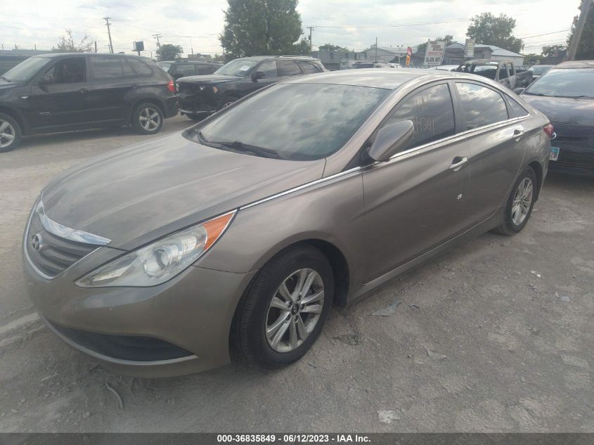 2014 HYUNDAI SONATA GLS - 5NPEB4AC1EH904241