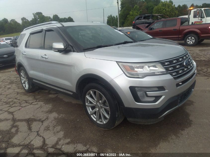 2017 FORD EXPLORER LIMITED - 1FM5K7F82HGC93419