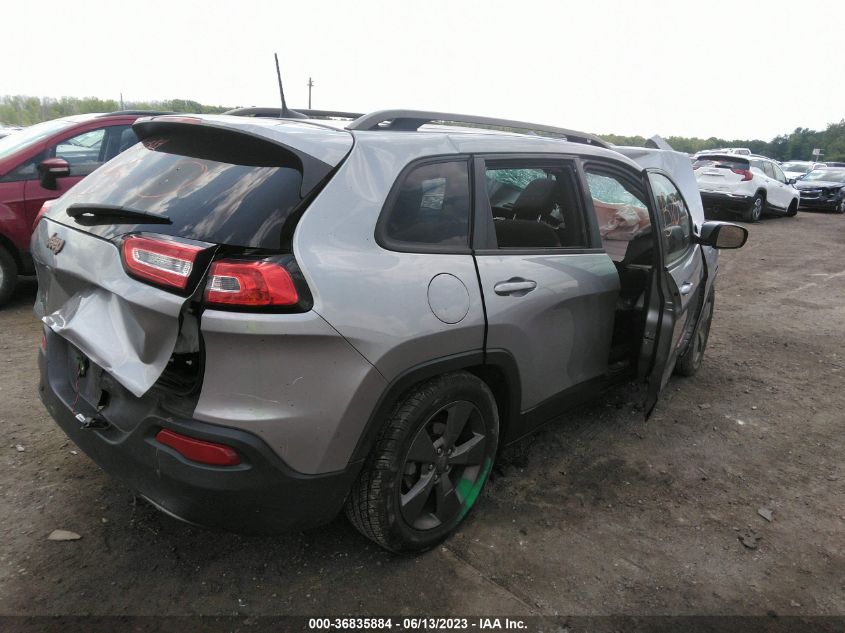 2016 JEEP CHEROKEE 75TH ANNIVERSARY - 1C4PJLCB7GW369536