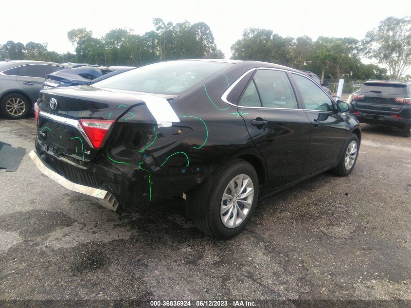 2015 TOYOTA CAMRY LE - 4T4BF1FK8FR502330