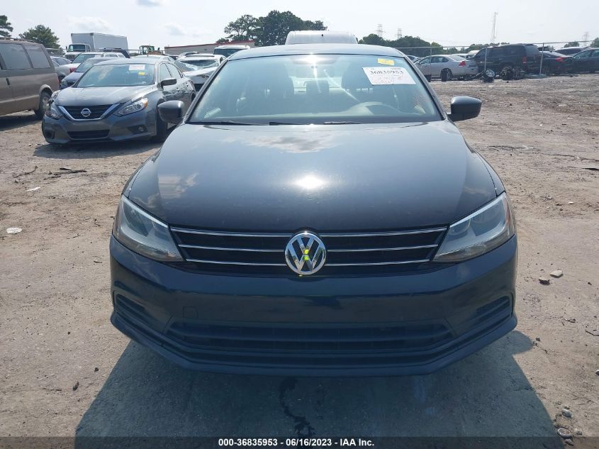 2015 VOLKSWAGEN JETTA SEDAN 2.0L S - 3VW2K7AJ0FM407371