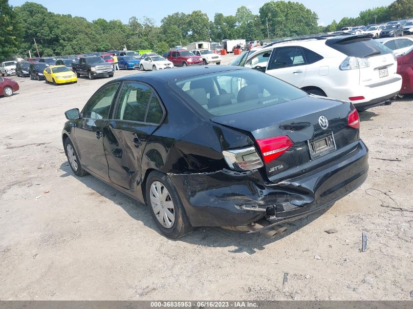 2015 VOLKSWAGEN JETTA SEDAN 2.0L S - 3VW2K7AJ0FM407371