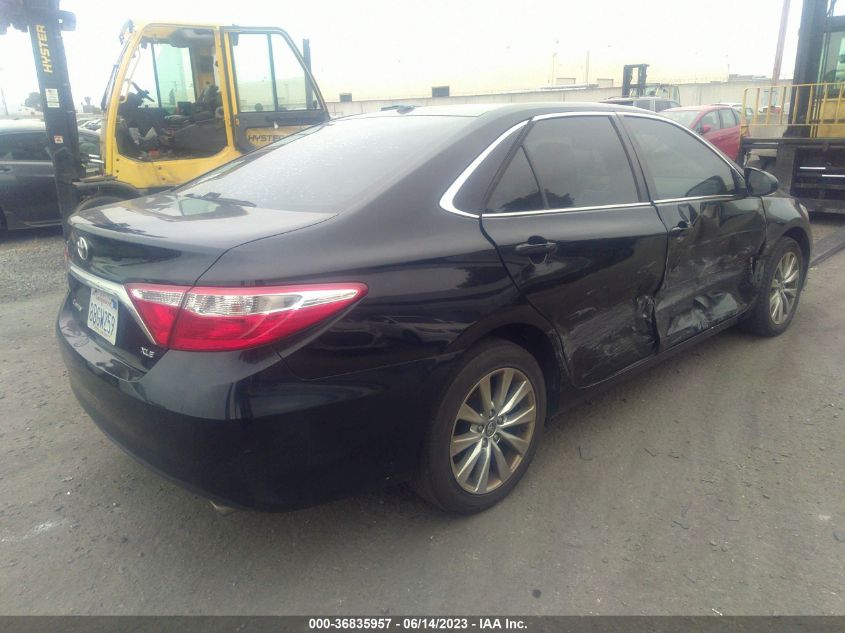 2017 TOYOTA CAMRY XLE - 4T1BF1FK8HU360848