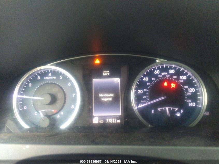 2017 TOYOTA CAMRY XLE - 4T1BF1FK8HU360848