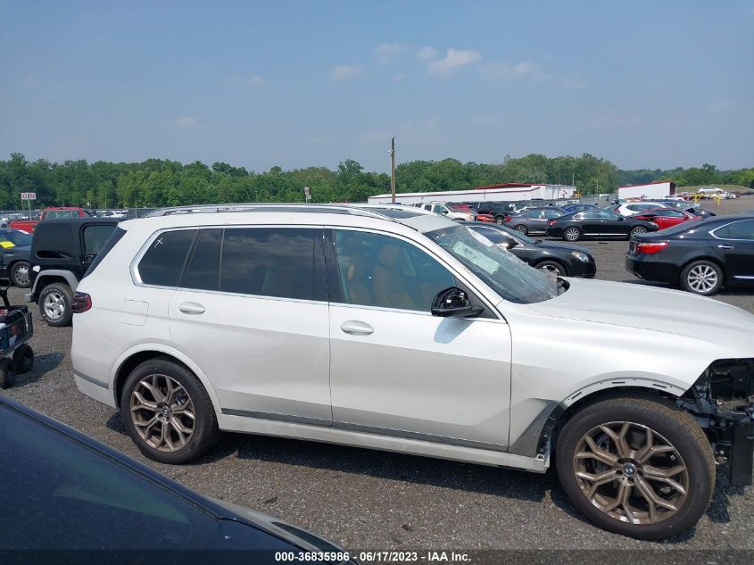 2023 BMW X7 XDRIVE40I - 5UX23EM02P9P76156