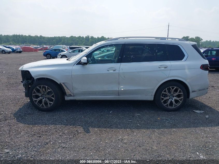 2023 BMW X7 XDRIVE40I - 5UX23EM02P9P76156