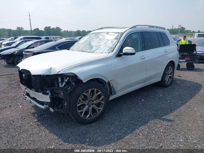 2023 BMW X7 XDRIVE40I - 5UX23EM02P9P76156