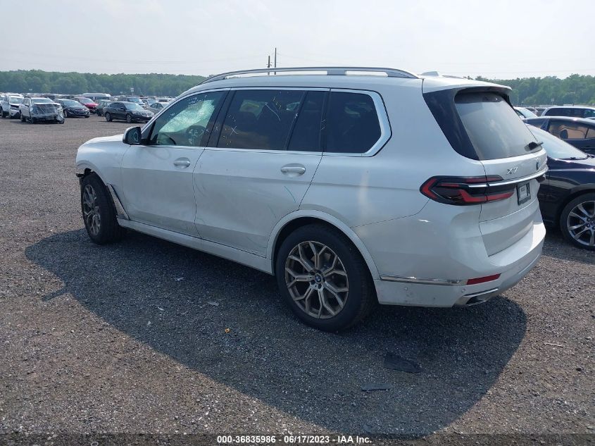 2023 BMW X7 XDRIVE40I - 5UX23EM02P9P76156