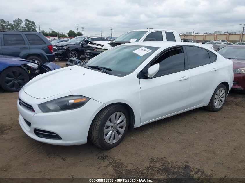 2014 DODGE DART SXT - 1C3CDFBB7ED747134