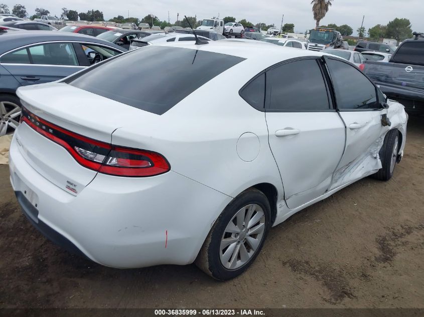 2014 DODGE DART SXT - 1C3CDFBB7ED747134