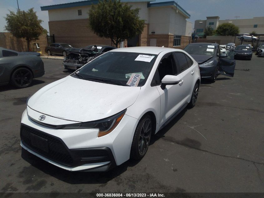 2020 TOYOTA COROLLA SE - 5YFS4RCE7LP037498