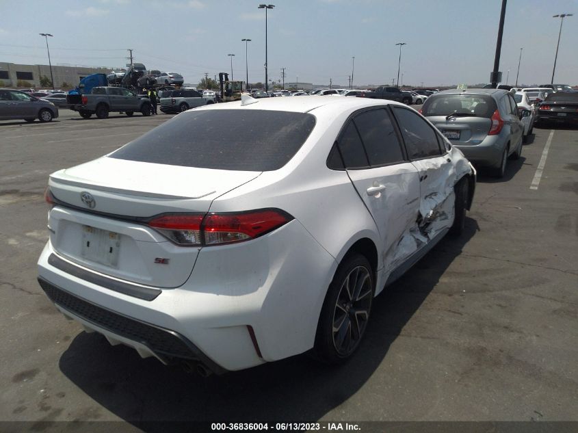 2020 TOYOTA COROLLA SE - 5YFS4RCE7LP037498