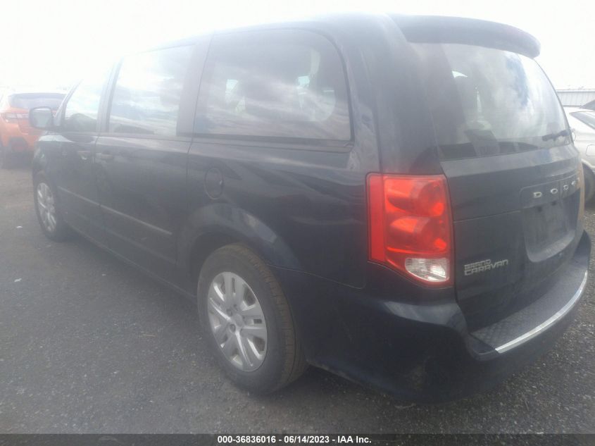 2015 DODGE GRAND CARAVAN SE - 2C4RDGBG1FR530040
