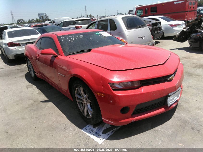 2015 CHEVROLET CAMARO LT - 2G1FD1E31F9202540