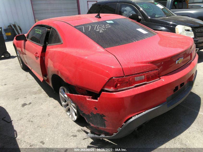 2015 CHEVROLET CAMARO LT - 2G1FD1E31F9202540