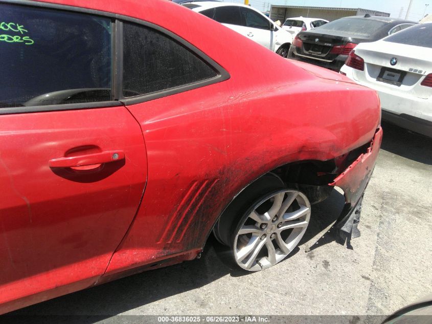 2015 CHEVROLET CAMARO LT - 2G1FD1E31F9202540