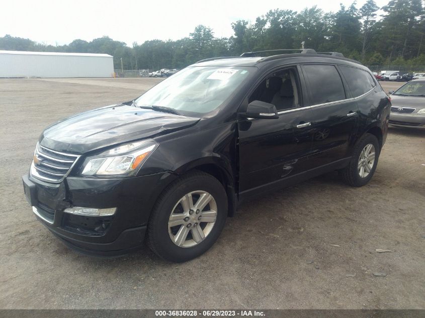 2013 CHEVROLET TRAVERSE LT - 1GNKRGKD6DJ259655