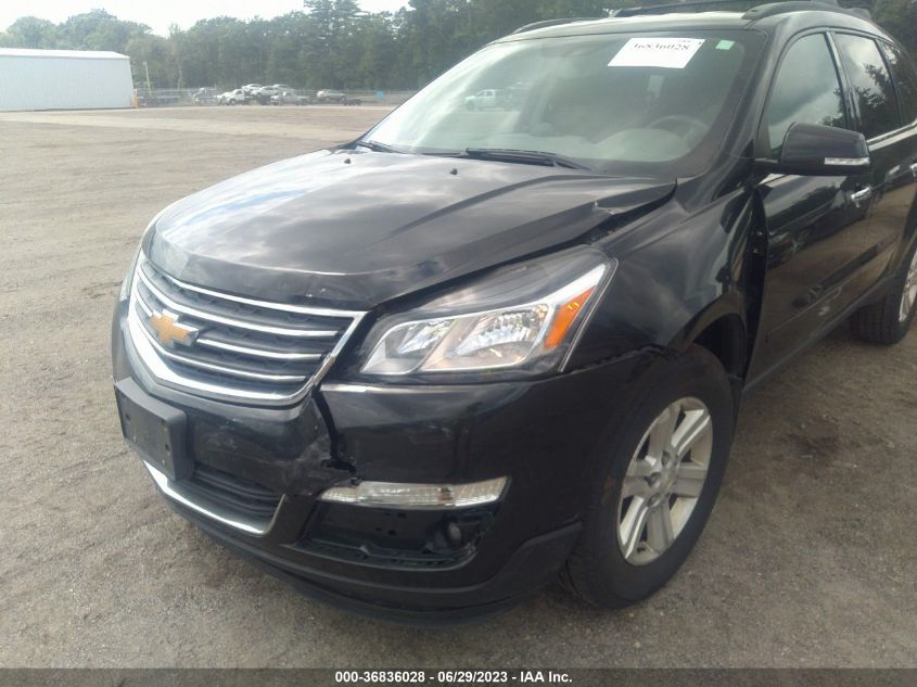 2013 CHEVROLET TRAVERSE LT - 1GNKRGKD6DJ259655