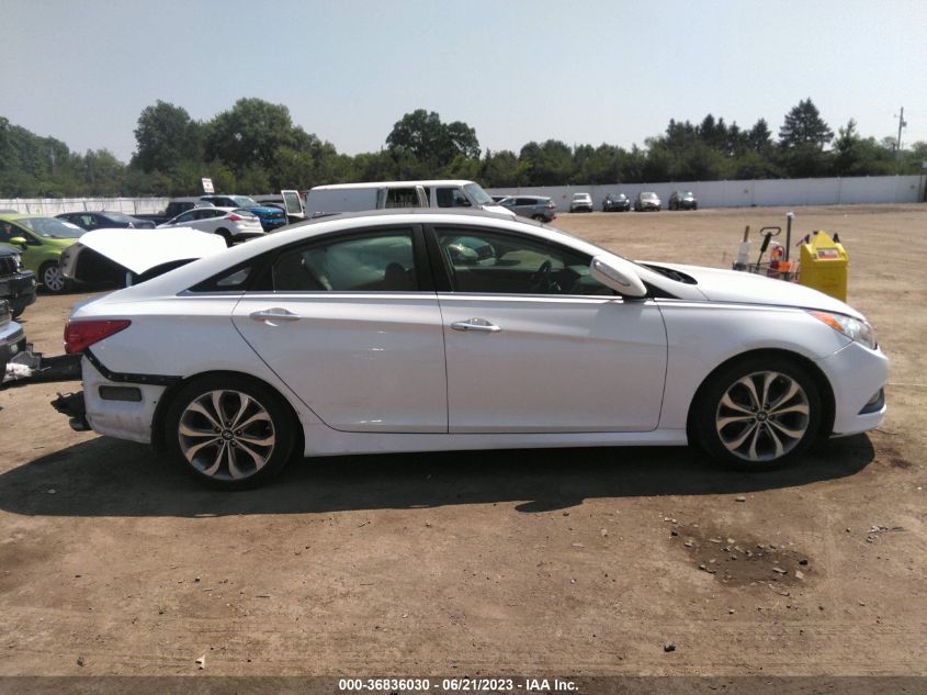 2014 HYUNDAI SONATA LIMITED - 5NPEC4ABXEH813862