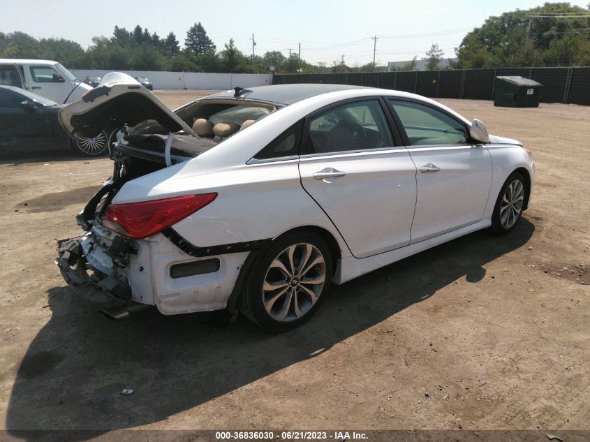 2014 HYUNDAI SONATA LIMITED - 5NPEC4ABXEH813862