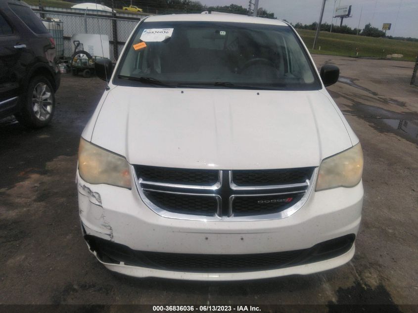 2013 DODGE GRAND CARAVAN SE - 2C4RDGBG9DR727700