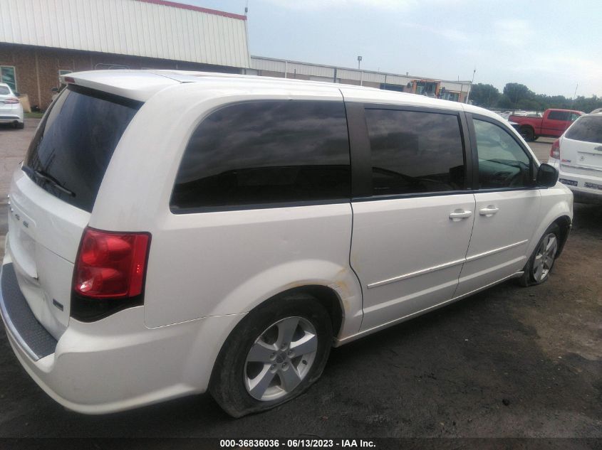 2013 DODGE GRAND CARAVAN SE - 2C4RDGBG9DR727700