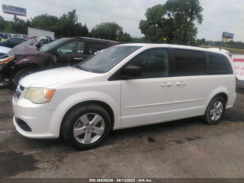 2013 DODGE GRAND CARAVAN SE - 2C4RDGBG9DR727700