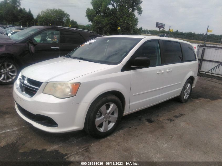 2013 DODGE GRAND CARAVAN SE - 2C4RDGBG9DR727700