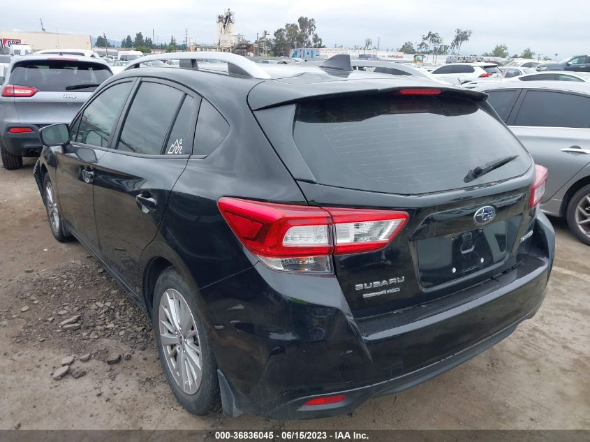 2018 SUBARU IMPREZA PREMIUM - 4S3GTAD65J3714801