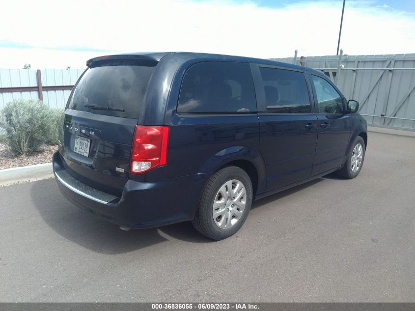 2016 DODGE GRAND CARAVAN SE - 2C4RDGBG3GR114962