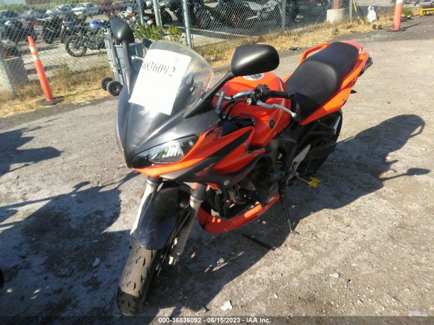 2006 YAMAHA FZ6 S JYARJ08EX6A006584