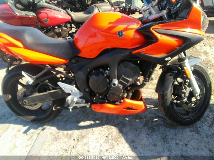 2006 YAMAHA FZ6 S JYARJ08EX6A006584