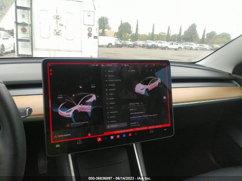 2020 TESLA MODEL 3 - 5YJ3E1EA1LF660477