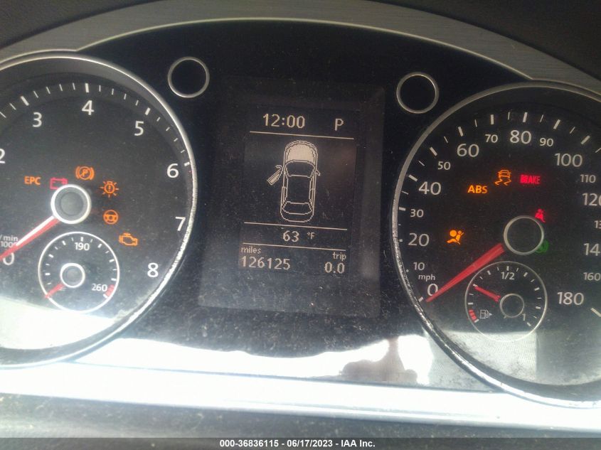 2013 VOLKSWAGEN CC SPORT PLUS - WVWBN7AN4DE509658